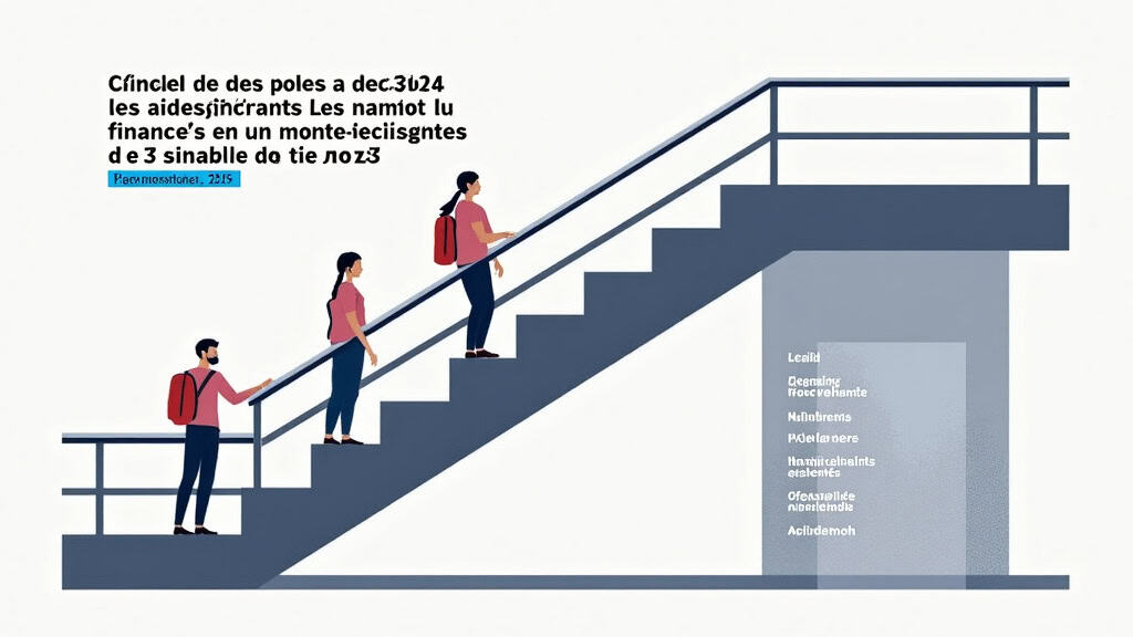 Infographie illustrant les aides financières pour un monte-escalier à Tsingoni en 2025