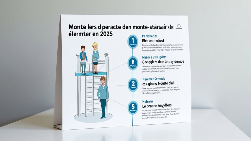 Infographie illustrant les différentes aides financières pour un monte-escalier à Munster en 2025