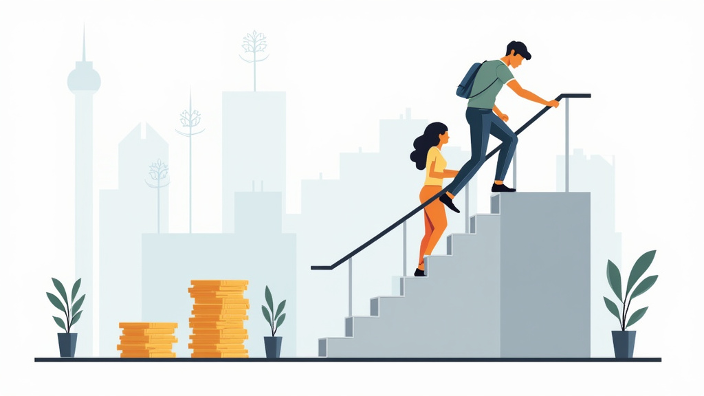 Infographie sur les aides financières pour monte-escalier à Marconnelle