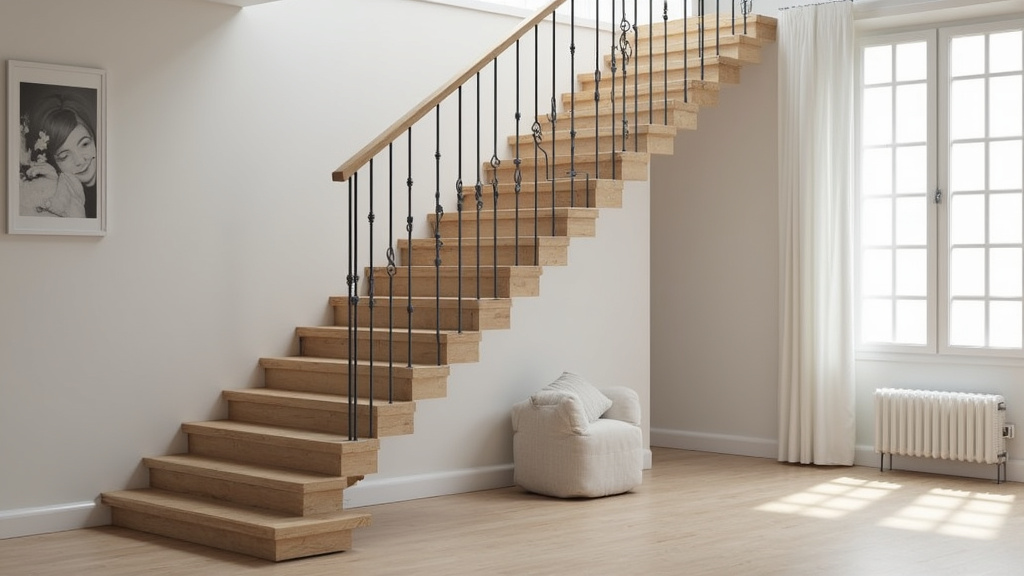 Installation d’un monte-escalier courbe sur un escalier en colimaçon à Cernay