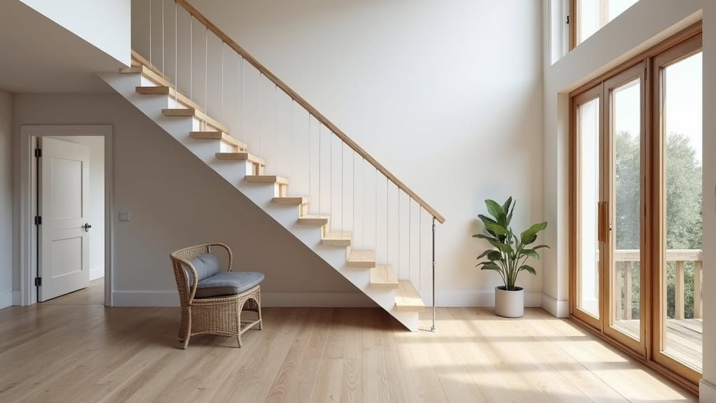 Installation d’un monte-escalier droit dans une habitation à Huismes