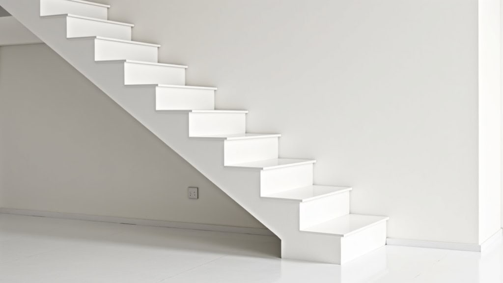 Installation d’un monte-escalier droit dans une maison à Cormeilles