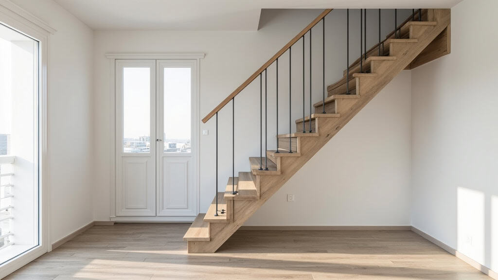 Installation d’un monte-escalier droit dans une maison à Le Coteau
