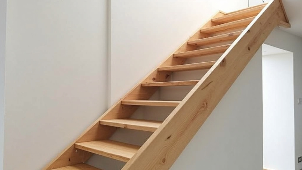Installation d’un monte-escalier droit sur un escalier en bois à Boeschepe
