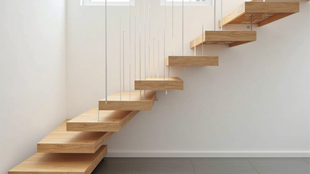 Installation d’un monte-escalier droit sur un escalier en bois à Espaly-Saint-Marcel