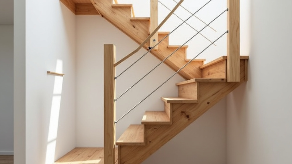 Installation d’un monte escalier droit sur un escalier en bois à Pléchâtel