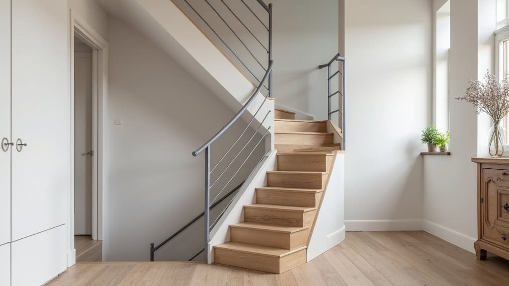 Installation d’un monte-escalier droit sur un escalier rectiligne à Marigny-les-Usages