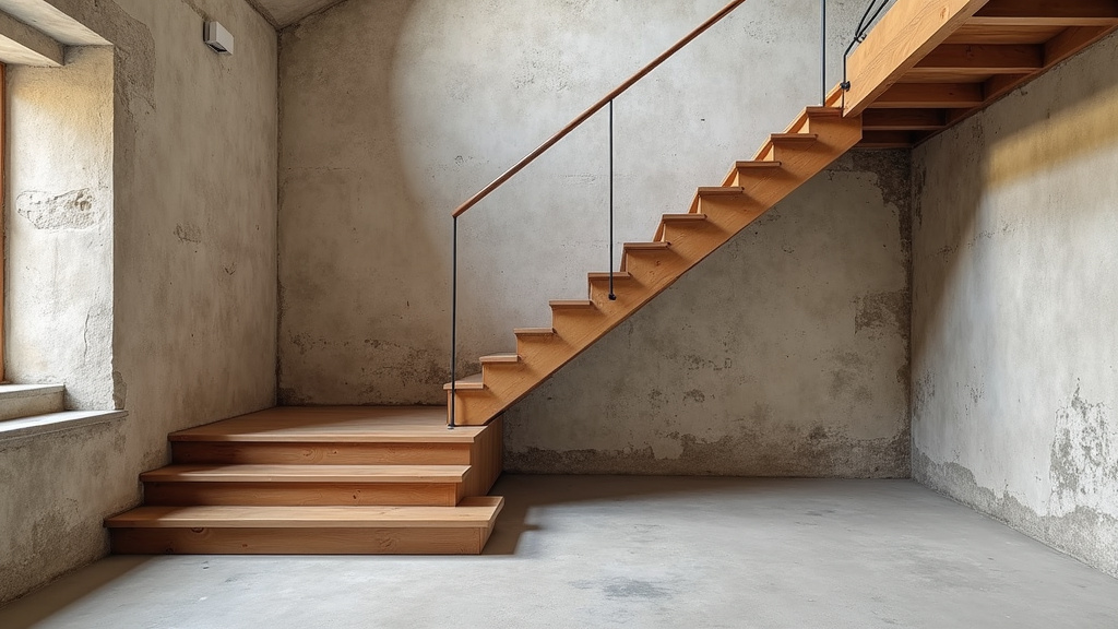 Installation d’un monte-escalier en colimaçon sur un escalier ancien à Cosnac