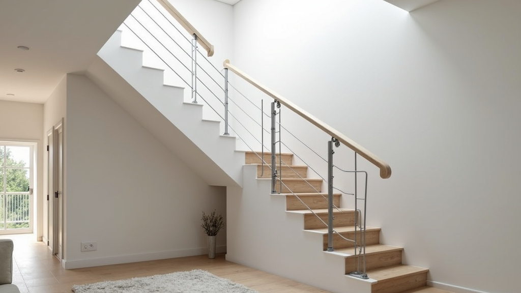 Installation d’un monte-escalier intérieur sur un escalier tournant à Durtal