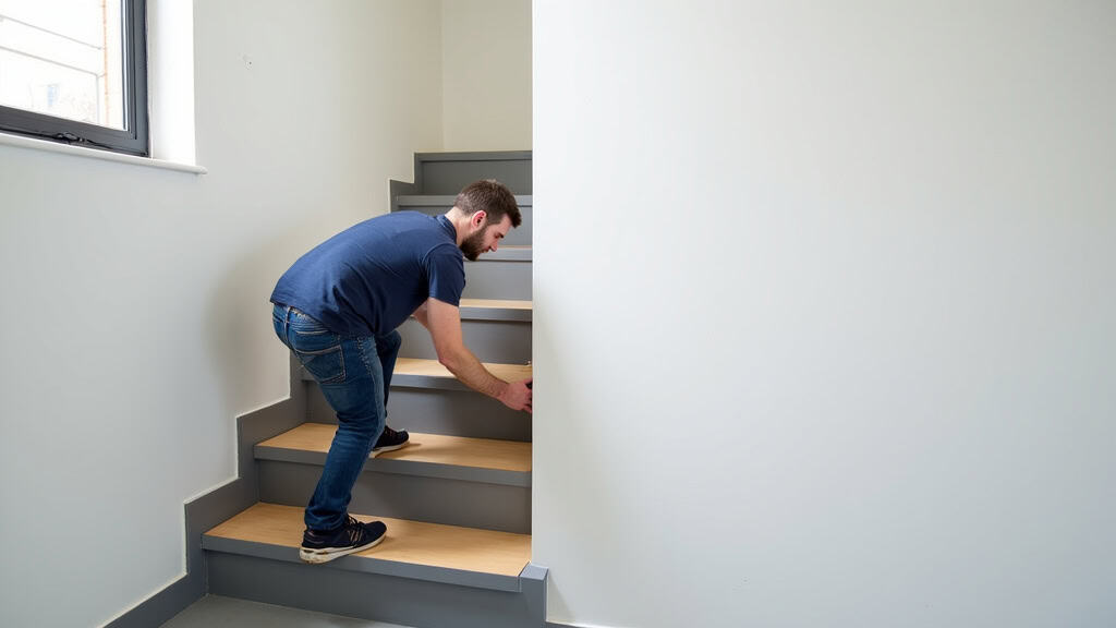 Installation d’un monte-escalier par un professionnel à Cers