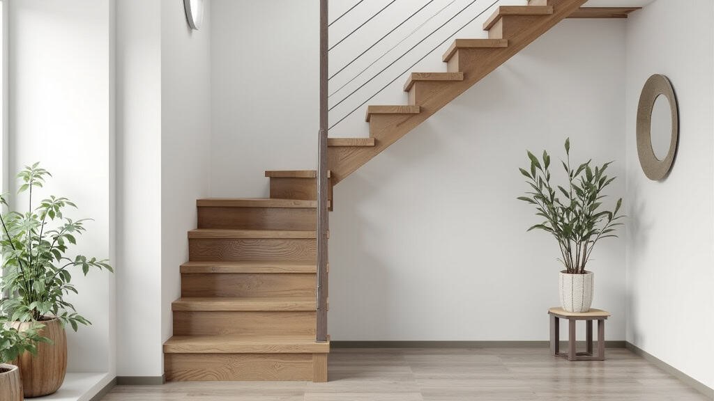 Installation d’un monte-escalier sur un escalier droit à Ajain