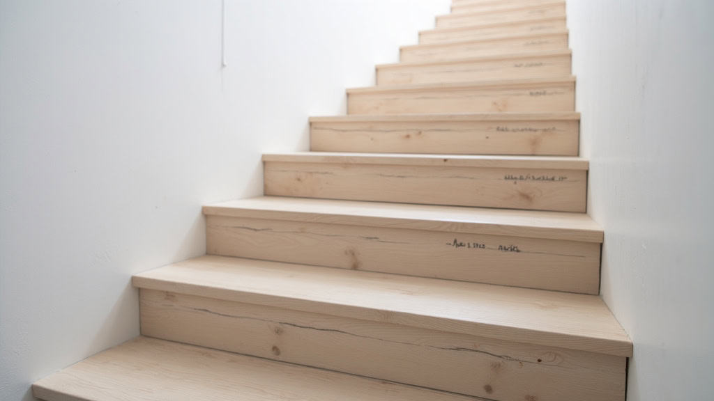Installation d’un monte-escalier sur un escalier étroit typique des maisons anciennes de Valloire-sur-Cisse