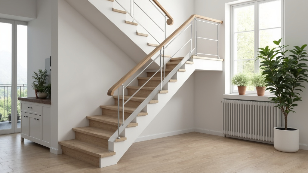 Installation d’un monte-escalier sur un escalier tournant à Le Vigen