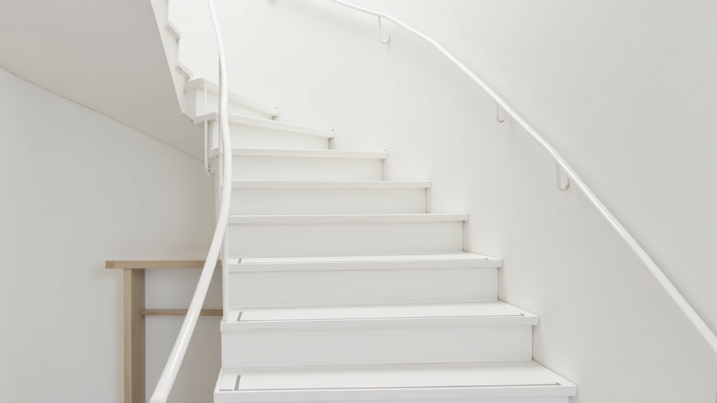Installation d’un monte-escalier sur un escalier tournant dans une maison à Troarn