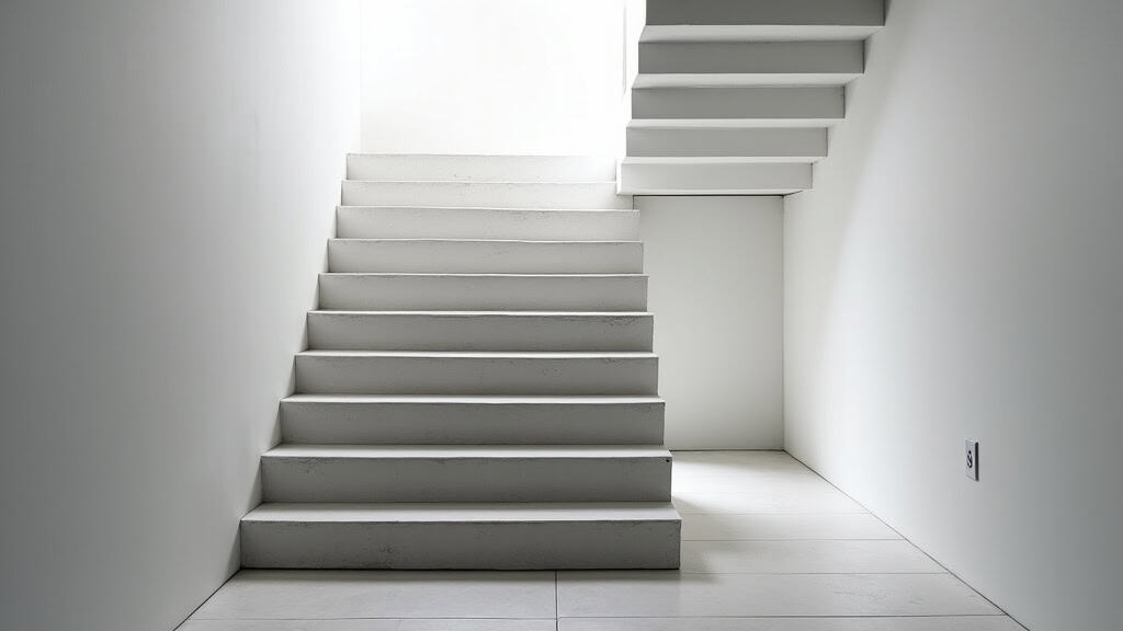 Installation d’un monte-escalier tournant dans un escalier avec virage à Tigy