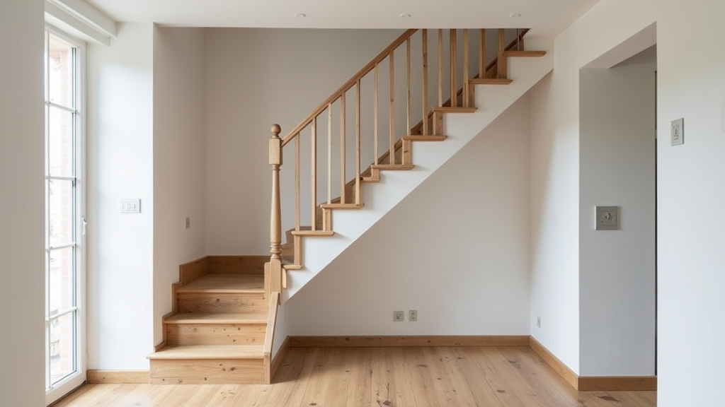 Installation d’un monte-escalier tournant dans un escalier de maison à Montchanin