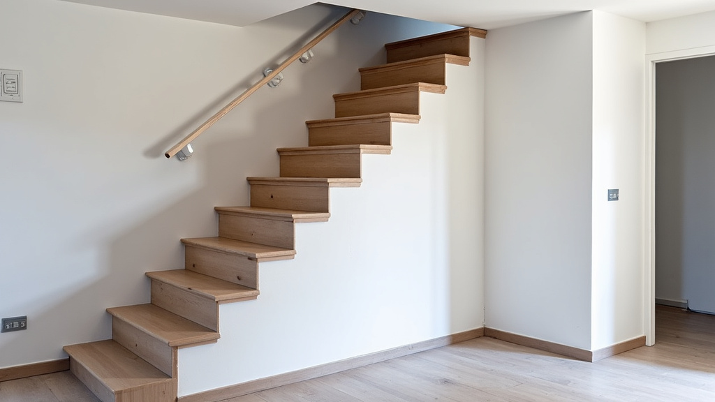 Installation d’un monte-escalier tournant dans une habitation à Argentré