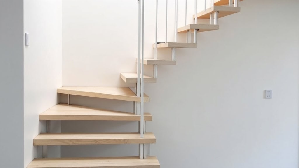 Installation d’un monte-escalier tournant dans une maison à Bourg-Argental