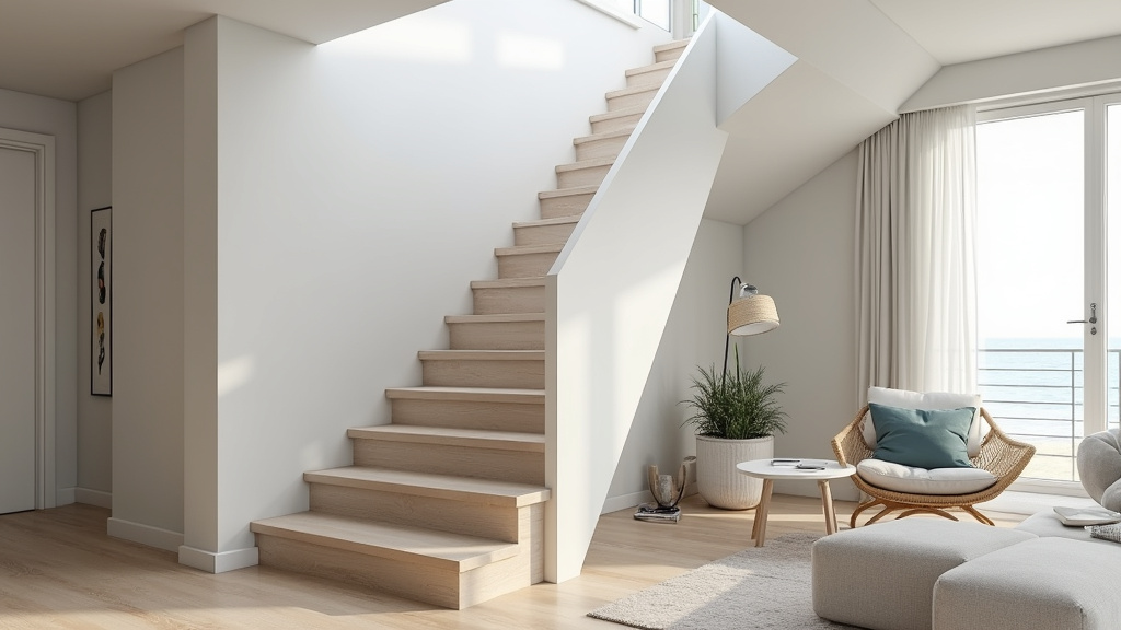 Installation d’un monte-escalier tournant dans une maison à Fos-sur-Mer