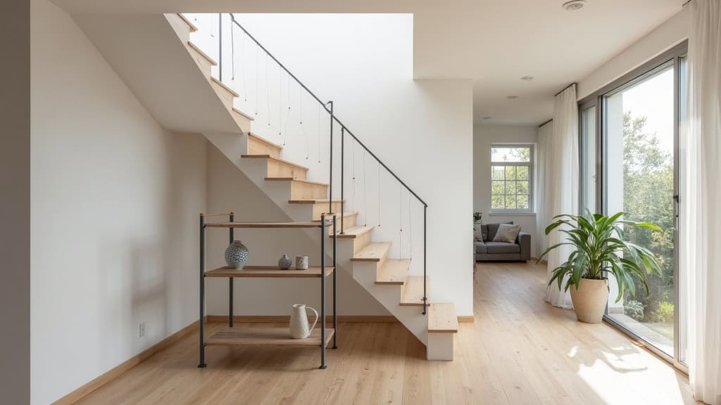 Installation d’un monte-escalier tournant dans une maison à Jouques