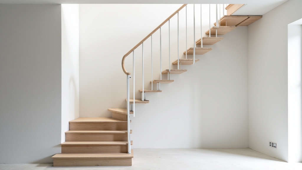 Installation d’un monte-escalier tournant dans une maison à Saint-Jacques-de-la-Lande