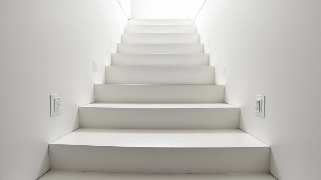 Installation d’un monte-escalier tournant dans une maison à Saint-Pierre-de-Varengeville