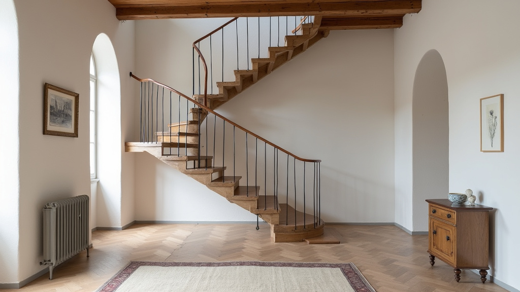 Installation d’un monte-escalier tournant dans une maison ancienne à Bages