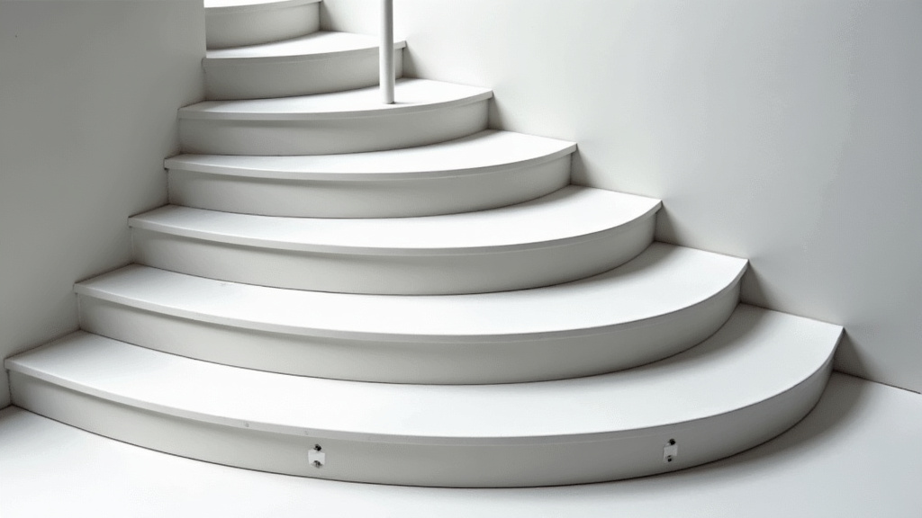 Installation d’un monte-escalier tournant extérieur à Chalindrey en Haute-Marne