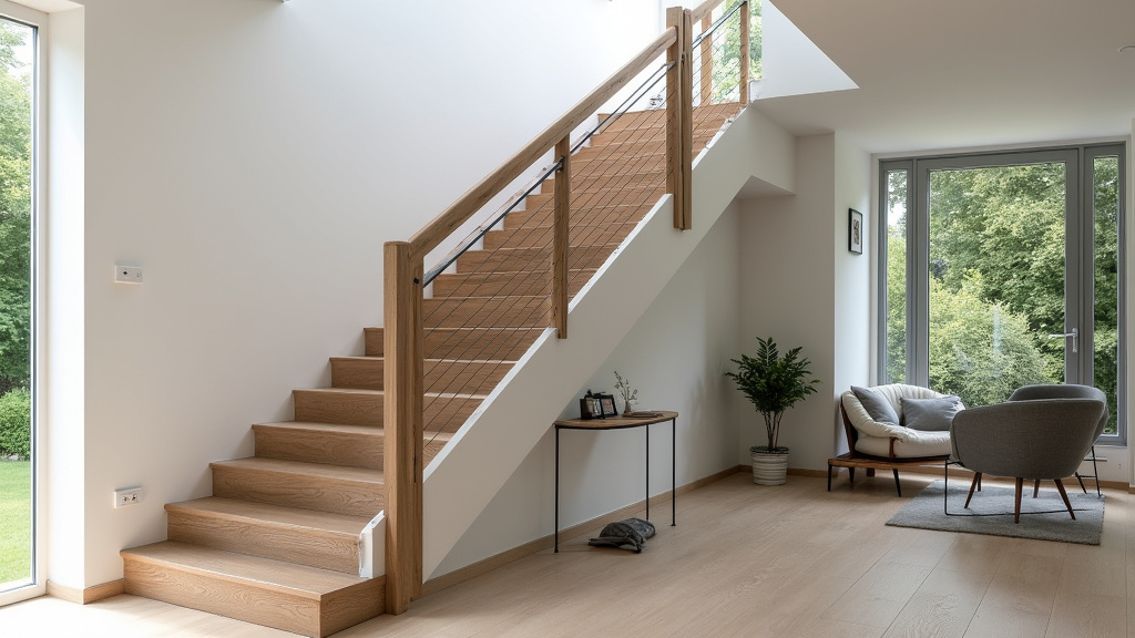 Installation d’un monte-escalier tournant sur un escalier en colimaçon à Dembeni