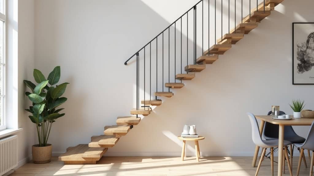 Installation d’un monte-escalier tournant sur un escalier en colimaçon à Germigny-l’Évêque