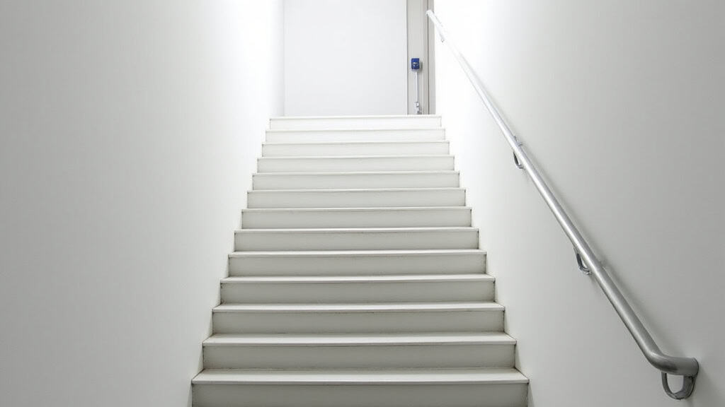 Installation d’un monte-escalier tournant sur un escalier en colimaçon à Saint-Lumine-de-Coutais