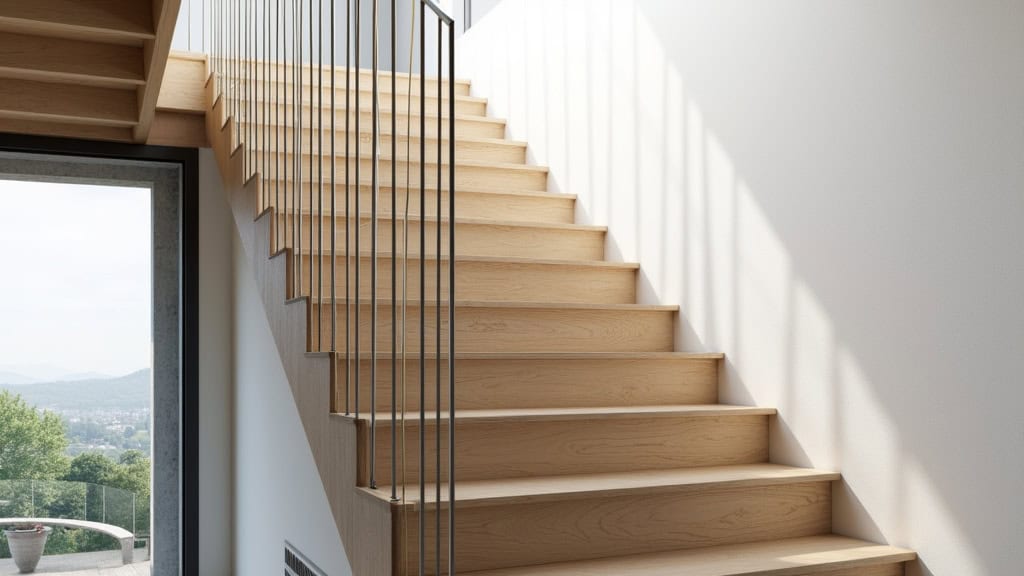 Installation d’un monte-escalier tournant sur un escalier en colimaçon à Thônes