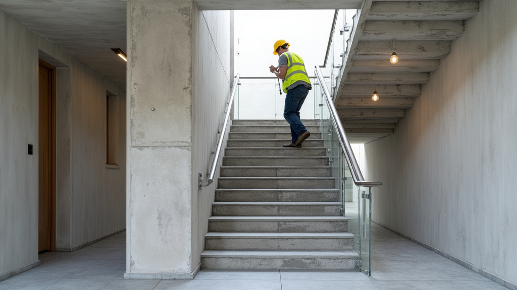 Intervention de maintenance sur un monte-escalier à Baulon