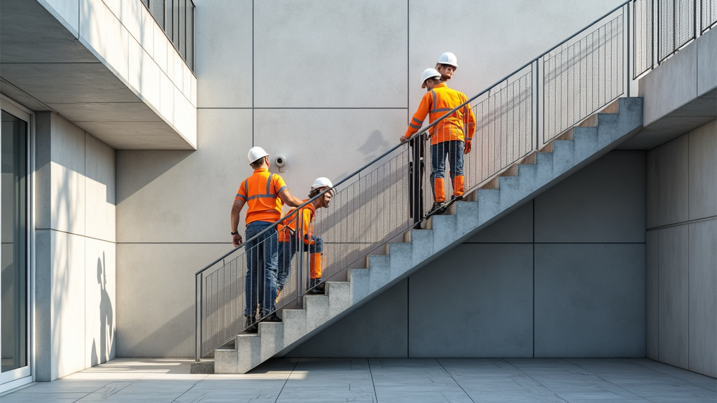 Intervention de maintenance sur un monte-escalier à Camphin-en-Carembault