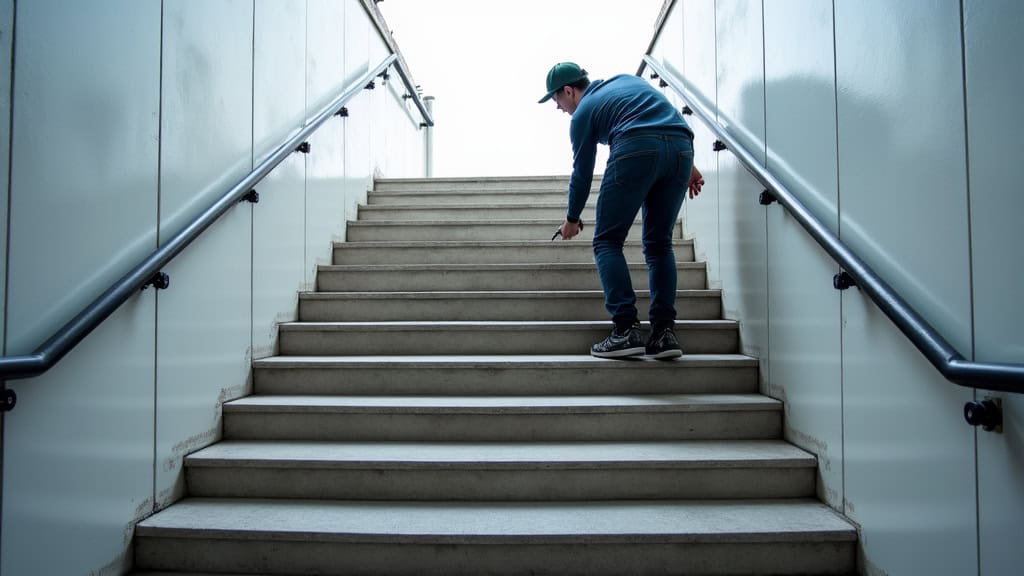 Intervention de maintenance sur un monte-escalier à Vanves