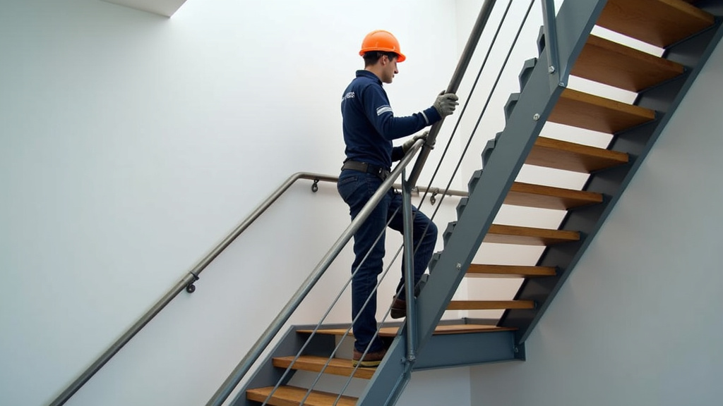 Intervention d’un technicien sur un monte-escalier à Beychac-et-Caillau