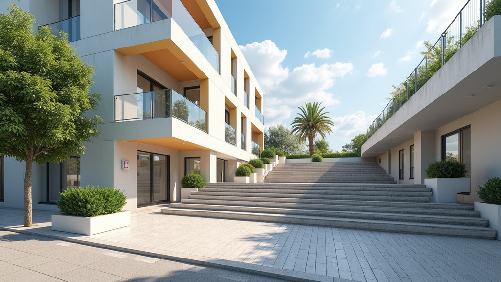 Mairie d’Alénya où sont distribuées des aides pour monte-escaliers