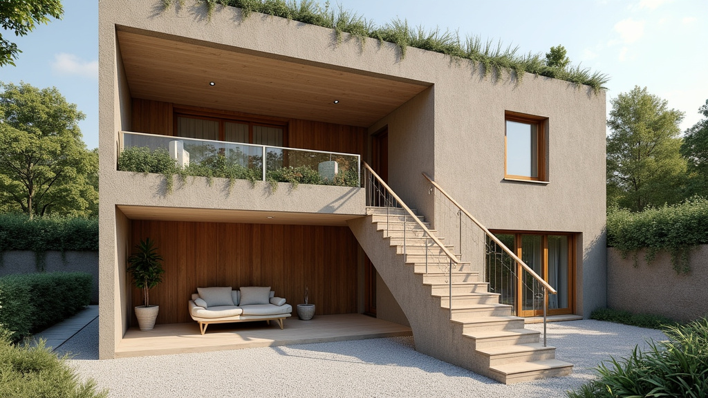 Modèle de monte-escalier tournant installé dans une habitation traditionnelle à Grillon