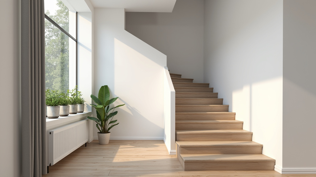 Montage d’un monte-escalier tournant sur un escalier en colimaçon