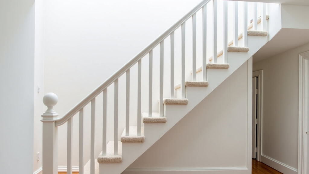 Monte-escalier avec siège et rail repliables dans une maison à Sisco