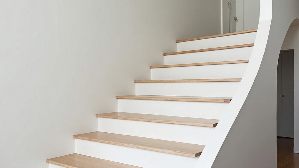 Monte-escalier avec siège pliant dans une maison de Sornay