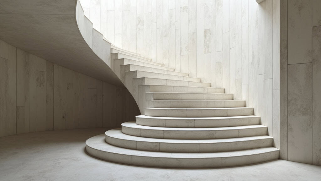 Monte-escalier droit en cours d