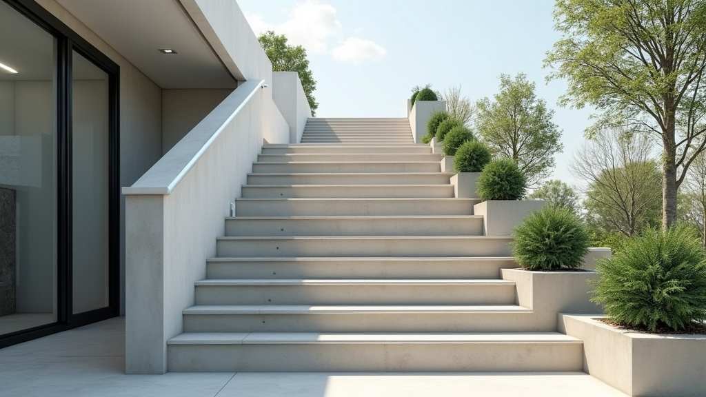 Monte-escalier droit en cours d