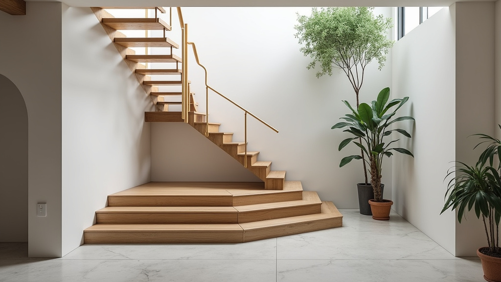 Monte-escalier droit installé dans l