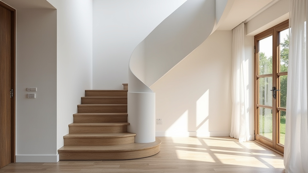 Monte-escalier droit installé dans un escalier intérieur à Fabrègues