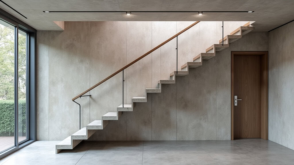 Monte-escalier droit installé dans un immeuble à Levallois-Perret