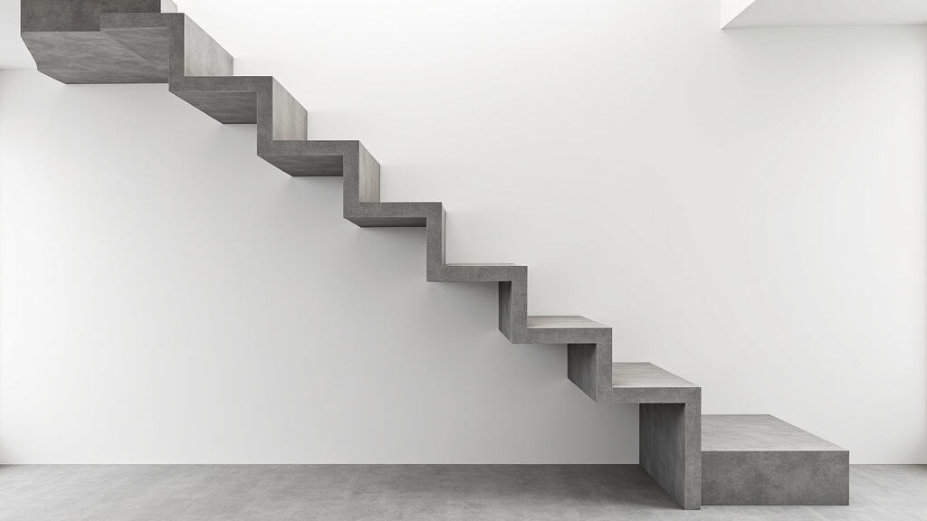 Monte-escalier droit installé dans une maison à Allinges