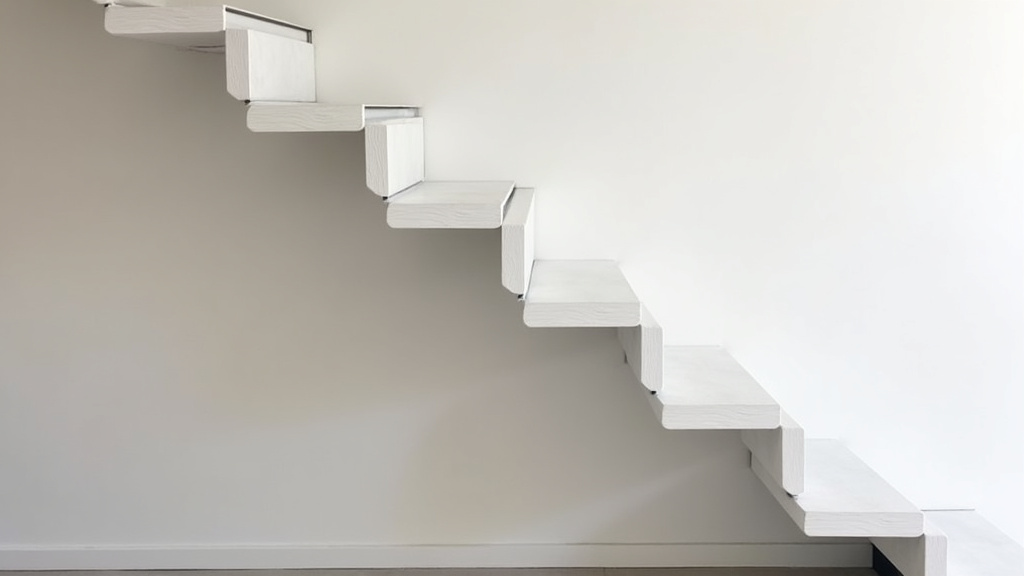 Monte-escalier droit installé dans une maison à Aurillac sur un escalier sans virage