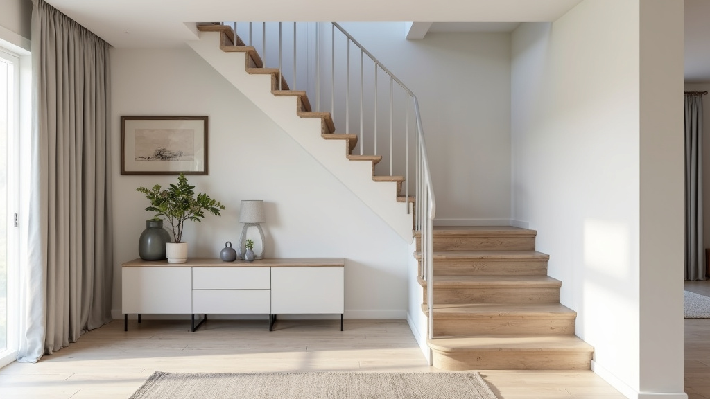 Monte-escalier droit installé dans une maison à Bavilliers