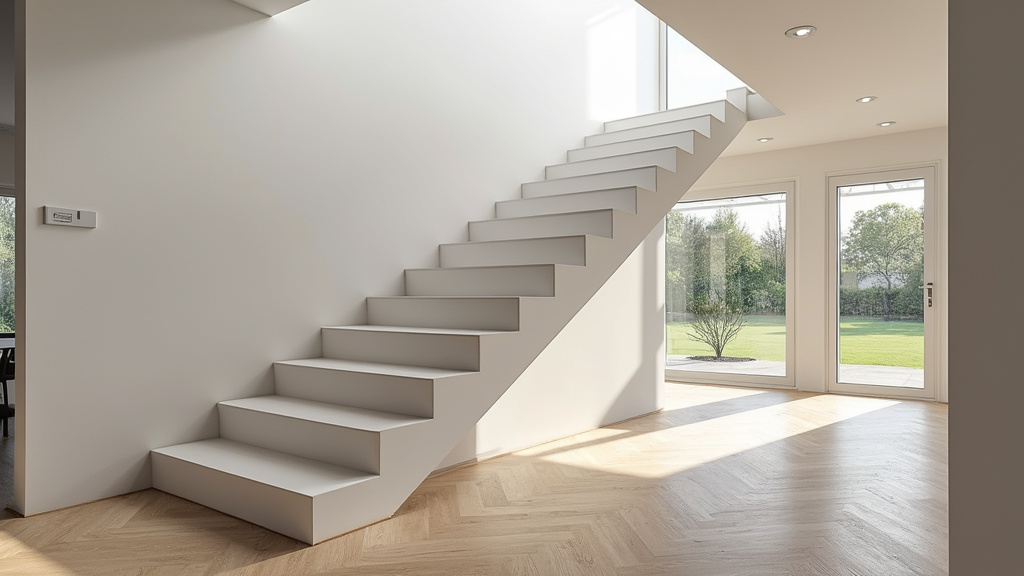 Monte escalier droit installé dans une maison à Bédarrides